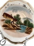 ND565 Антикварная кофейная пара. Англия